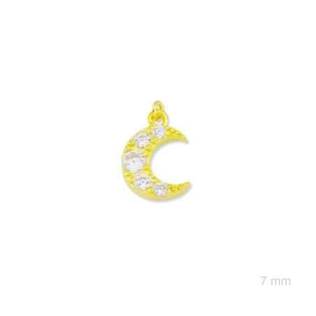 Charm de Plata de Ley (Luna)