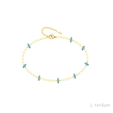 Pulsera Piedra Natural Acero