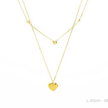 Gargantilla Doble Lisa...