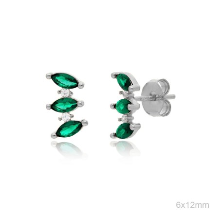 Boucles d'oreilles Zircons