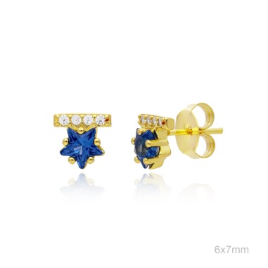 Boucles d'oreilles Zircons