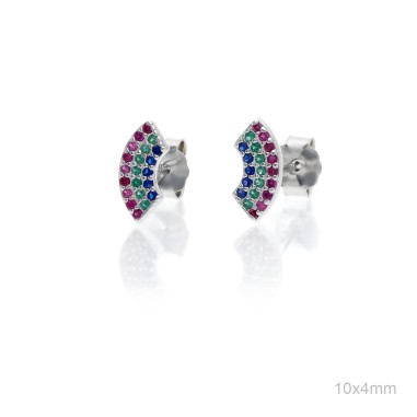Boucles d'oreilles Zircons