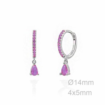Boucles d'oreilles Zircons