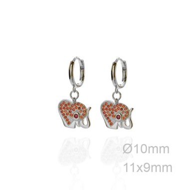 Boucles d'oreilles Zircons