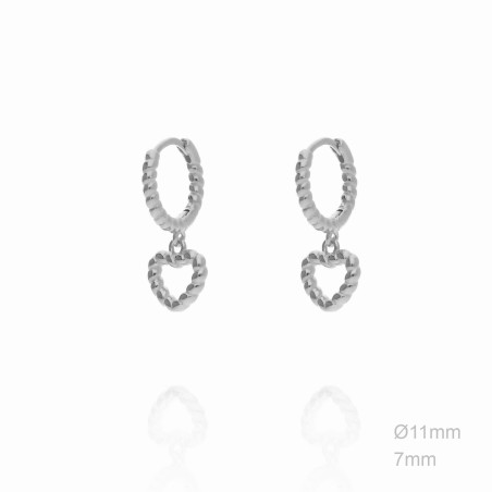 Earrings Sterling silver