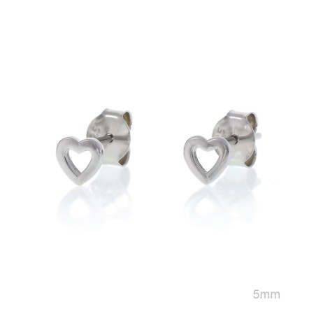 Boucles d'oreilles Argent lisse