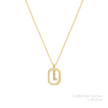 Silver necklace | L 2