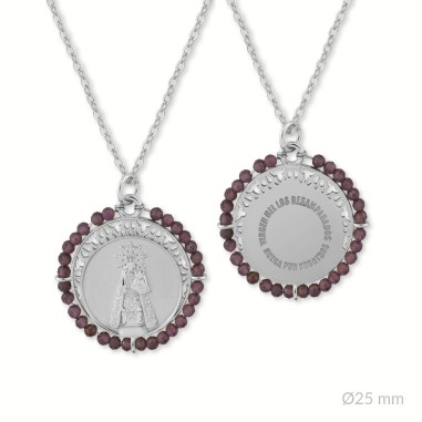 Gargantilla de Plata de Ley | Virgen de los Desamparados