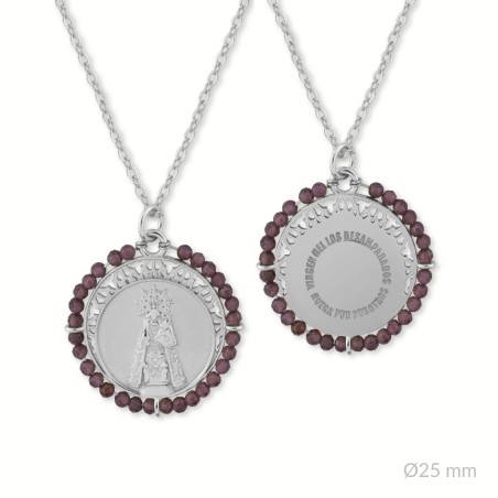 Gargantilla de Plata de Ley | Virgen de los Desamparados