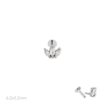 Piercing de Plata de Ley