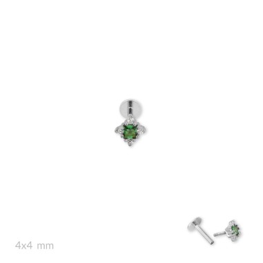 Piercing em Prata Esterlina