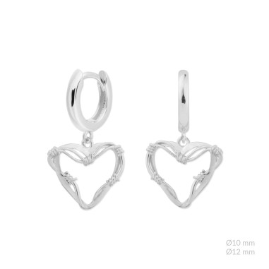Boucles d'oreilles en Argent