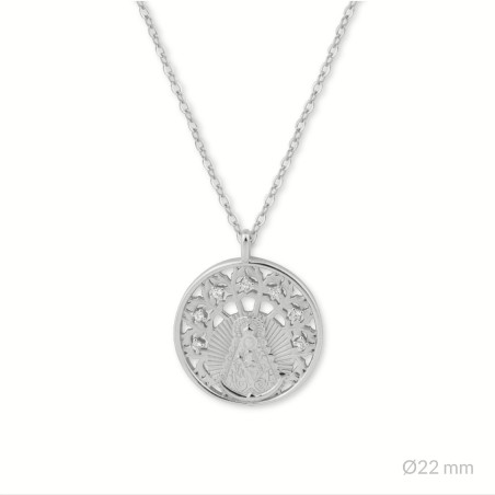 Gargantilla de Plata de Ley | Virgen del Rocío