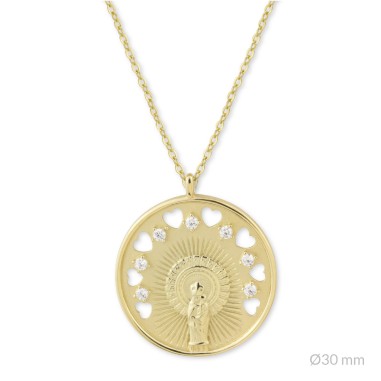 Gargantilla de Plata de Ley | Virgen del Pilar