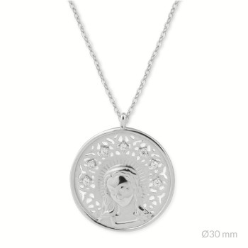 Gargantilla de Plata de Ley...