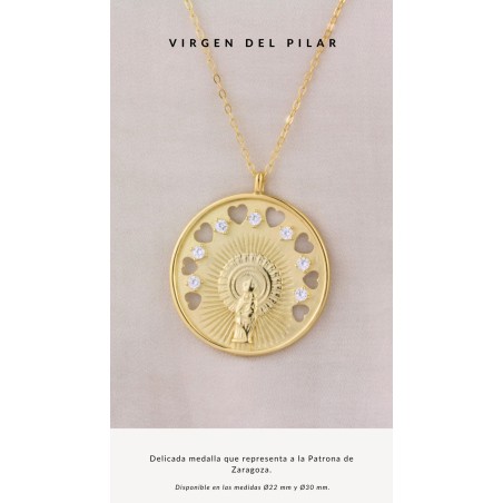 Gargantilla de Plata de Ley | Virgen del Pilar