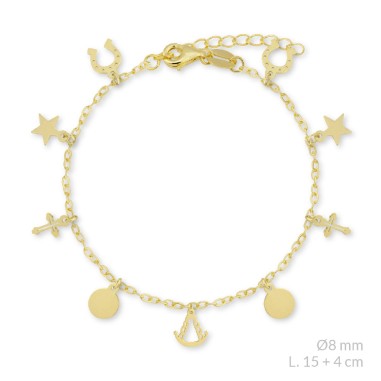 Bracelet en Argent | Vierge du Rocío