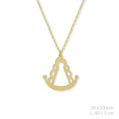 Gargantilla de Plata de Ley | Virgen del Rocío