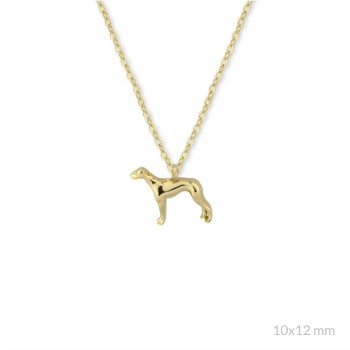 Silver necklace | Greyhound