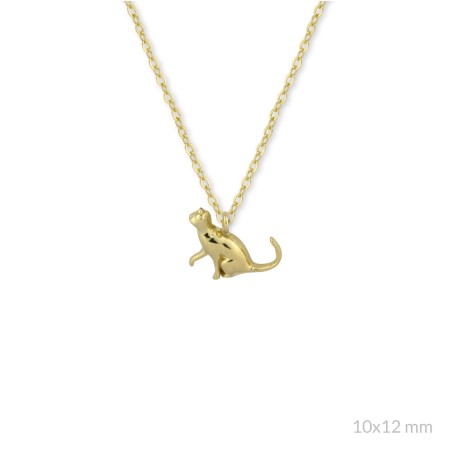 Gargantilla de Plata de Ley | Gato