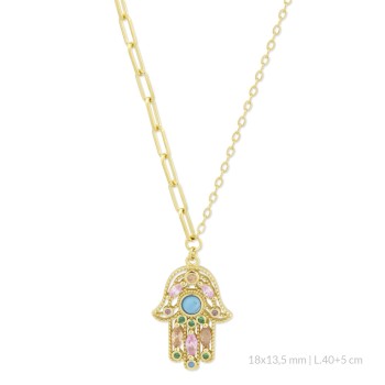 Gargantilla de Plata de Ley...