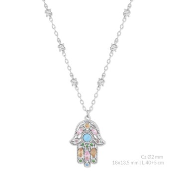 Gargantilha em Prata...