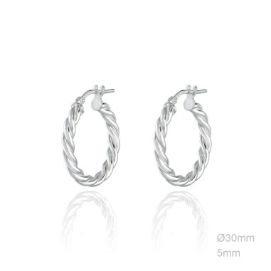 Earrings Sterling silver