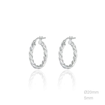 Boucles d'oreilles Argent... 2