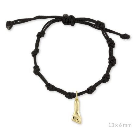 Pulsera de Plata de Ley | Negro