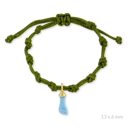 Pulsera de Plata de Ley | Verde