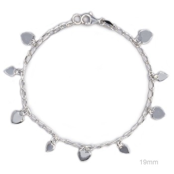 Pulseiras Prata lisa