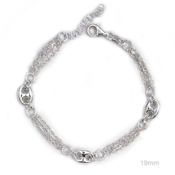 Bracelets Argent lisse 2