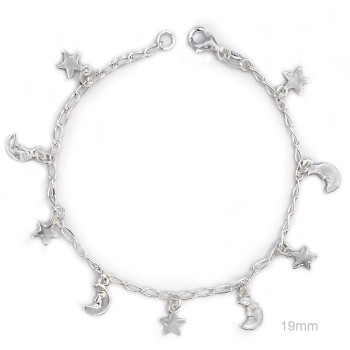 Bracelets Argent lisse 2