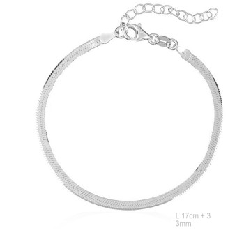 Bracelets Argent lisse 2