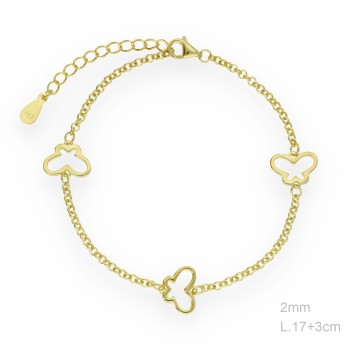 Pulseiras Prata lisa