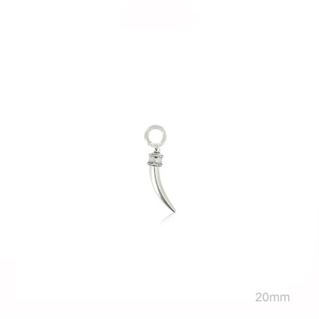 Colgante Colmillo Plata