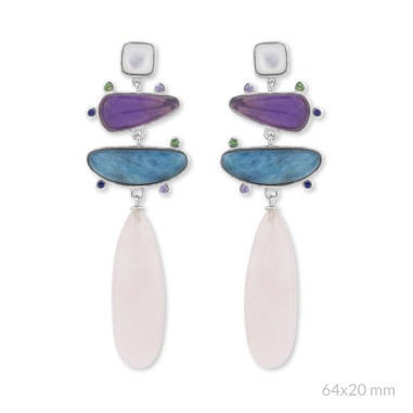 Pendientes de Plata de Ley