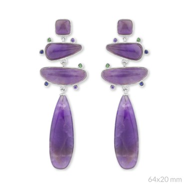 Boucles d'oreilles en Argent