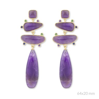 Boucles d'oreilles en Argent