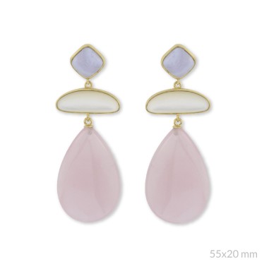 Boucles d'oreilles en Argent