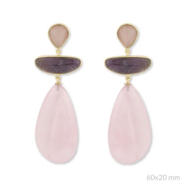 Boucles d'oreilles en Argent