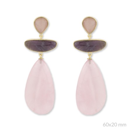 Boucles d'oreilles en Argent