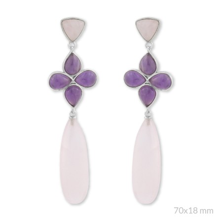 Brincos de Prata Esterlina