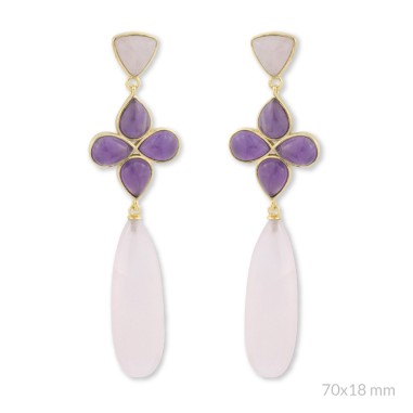 Boucles d'oreilles en Argent