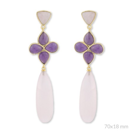 Pendientes de Plata de Ley