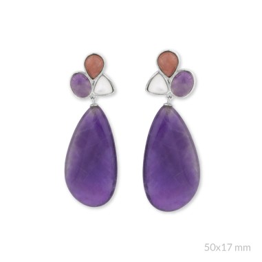 Pendientes de Plata de Ley