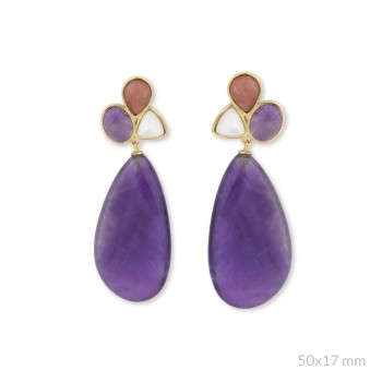 Pendientes de Plata de Ley