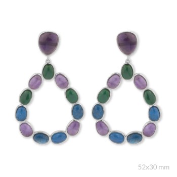 Boucles d'oreilles en Argent