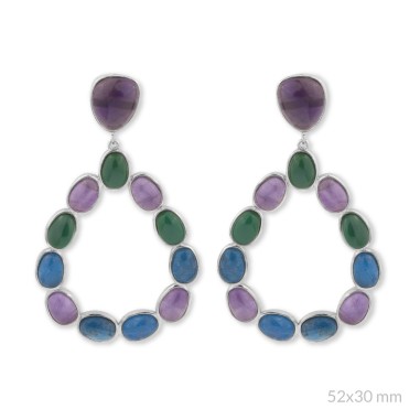 Boucles d'oreilles en Argent