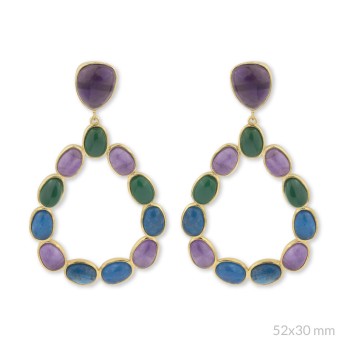 Boucles d'oreilles en Argent